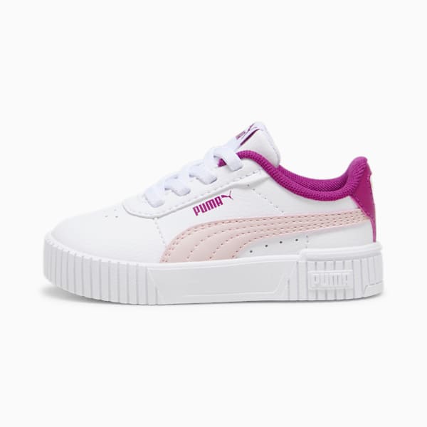 Carina 2.0 AC Sneakers Babies, PUMA White-Mauve Mist-Magenta Gleam, large-ZAF