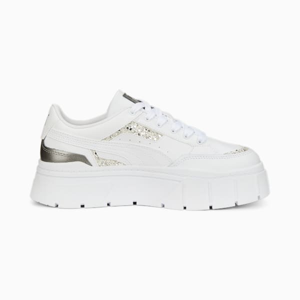 Zapatillas para mujer Mayze Stack SQ, Puma White, large-ARG