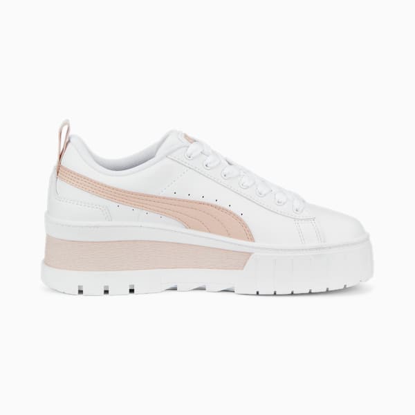 Mayze Wedge Sneakers Women, Puma White-Rose Quartz, large-ZAF