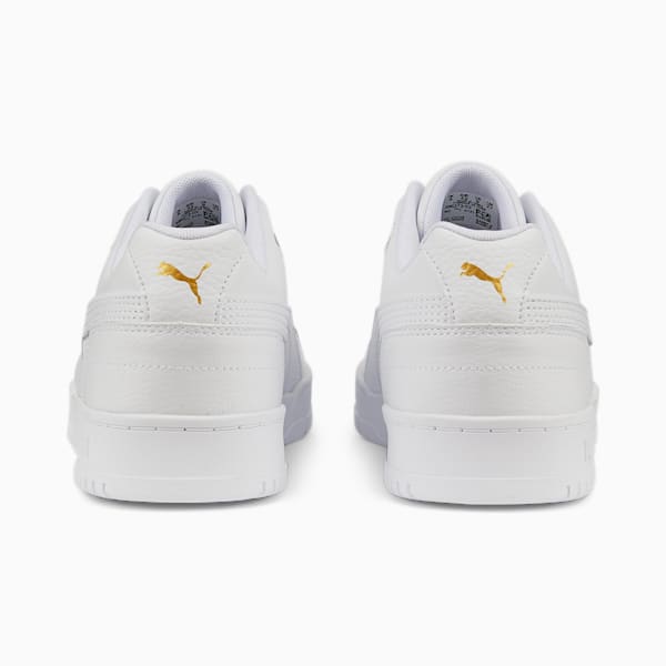 RBD Game Low Sneakers, Puma White-Puma White-Puma Team Gold, large-ZAF