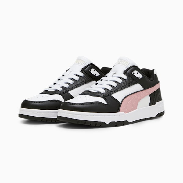 RBD Game Low Sneakers, PUMA White-Future Pink-PUMA Black, large-ZAF