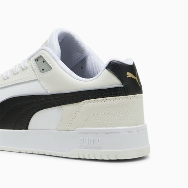RBD Game Low Sneakers, Puma White-Puma Black-Vapor Gray, large-ZAF