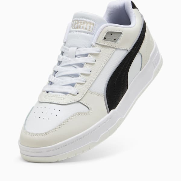 RBD Game Low Sneakers, Puma White-Puma Black-Vapor Gray, large-ZAF