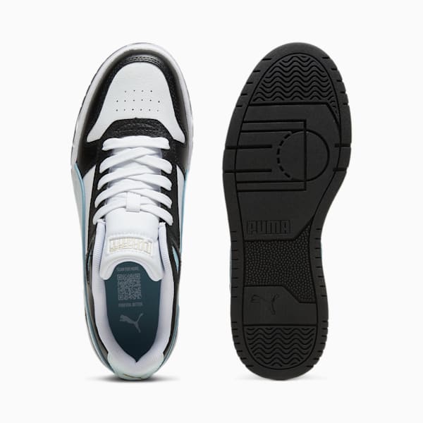 RBD Game Low Sneakers, PUMA Black-Puma White-Dewdrop, large-ZAF