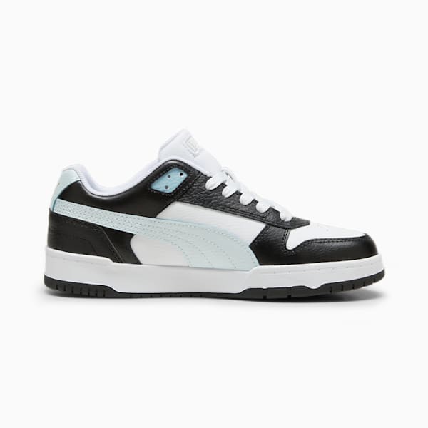RBD Game Low Sneakers, PUMA Black-Puma White-Dewdrop, large-ZAF