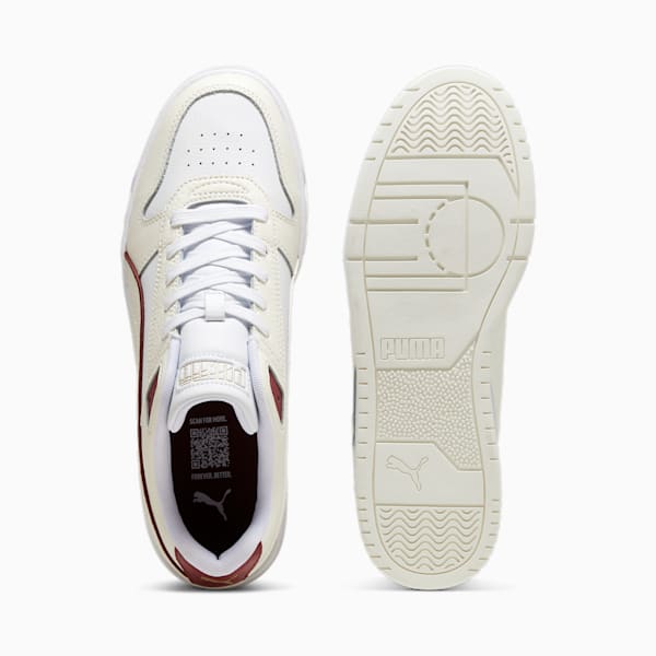 RBD Game Low Sneakers, Warm White-Puma White-Team Regal Red-PUMA Gold, large-ZAF