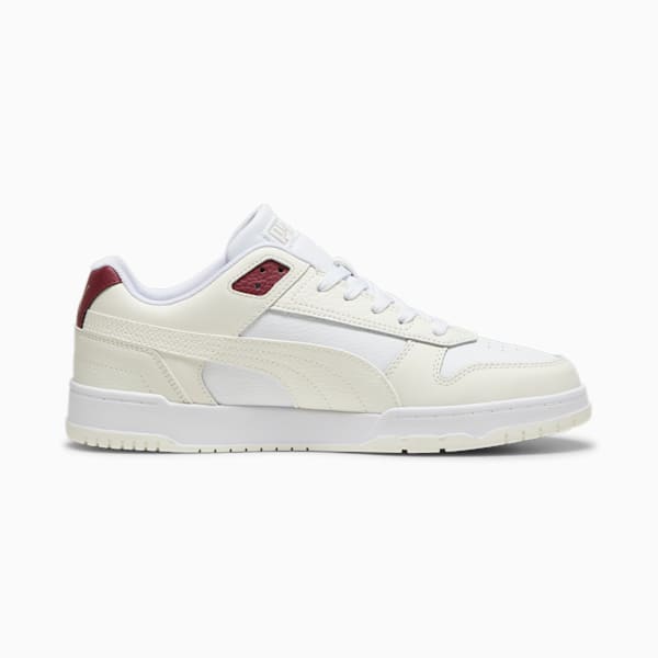 RBD Game Low Sneakers, Warm White-Puma White-Team Regal Red-PUMA Gold, large-ZAF