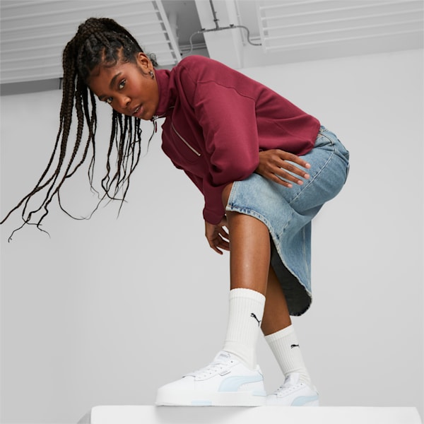 Jada Renew Sneakers Women, PUMA White-Icy Blue-PUMA Silver, large-ZAF