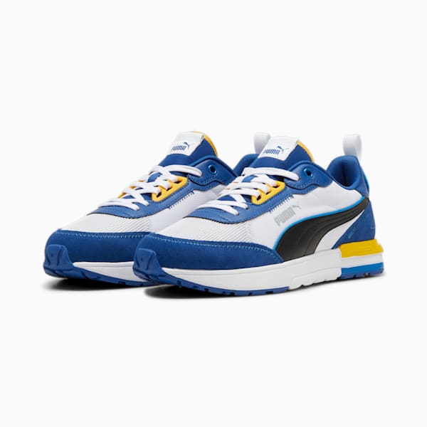 Zapatillas PUMA R22 ADP, Silver Mist-PUMA Black-PUMA Team Royal-Yellow Sizzle, large-ARG