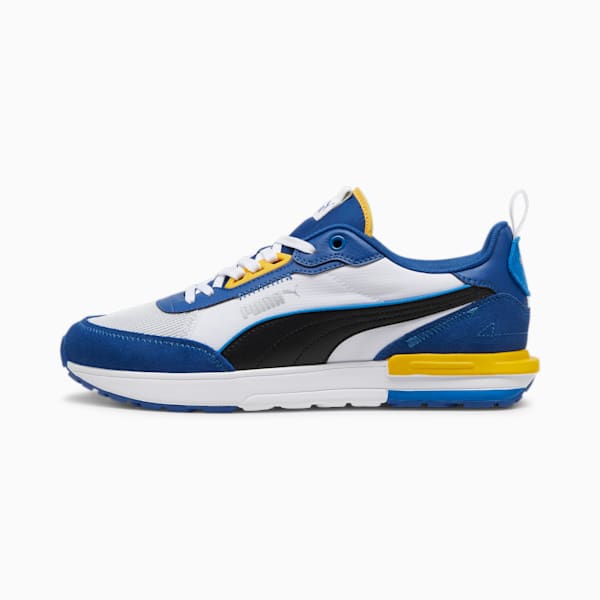 Zapatillas PUMA R22 ADP, Silver Mist-PUMA Black-PUMA Team Royal-Yellow Sizzle, large-ARG