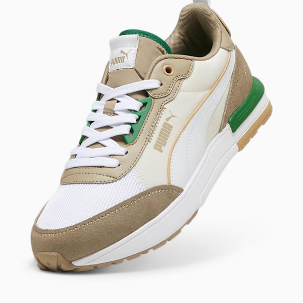 Zapatillas PUMA R22 ADP, Alpine Snow-PUMA White-Oak Branch-Sand Dune-Archive Green, large-ARG