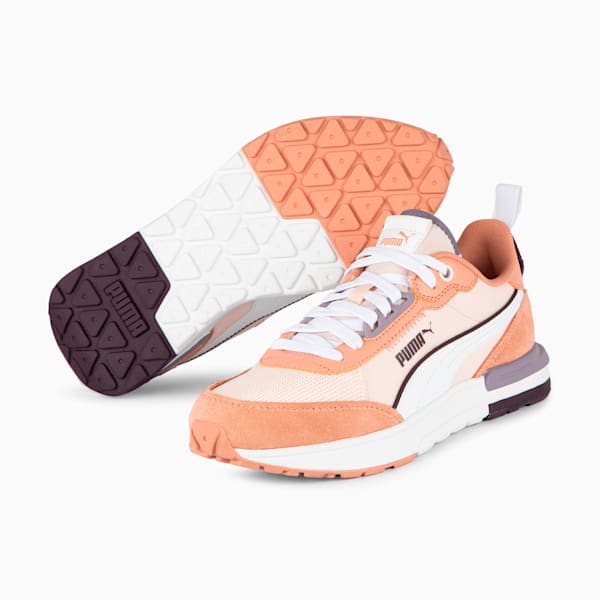 Zapatillas PUMA R22 ADP, Island Pink-PUMA White-Deeva Peach, large-ARG