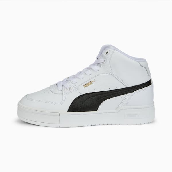 CA Pro Mid Sneakers, Puma White-Puma Black, large-MEX