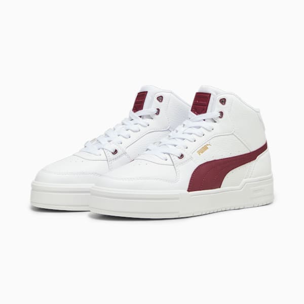 Zapatillas CA Pro Mid, PUMA White-Dark Jasper, large-ARG