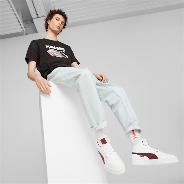Tenis CA Pro Mid, PUMA White-Dark Jasper, large-MEX