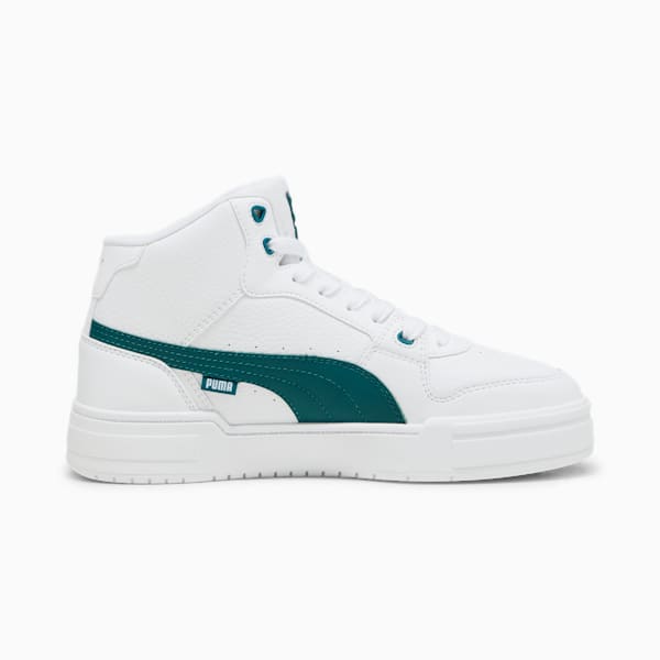 CA Pro Mid Sneakers, PUMA White-Malachite, large-ZAF