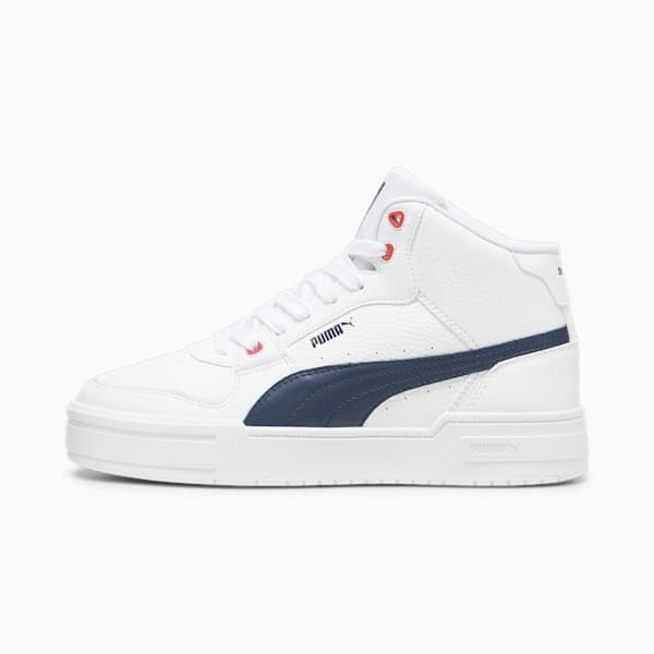 Zapatillas CA Pro Mid, PUMA White-Club Navy-Club Red, large-ARG