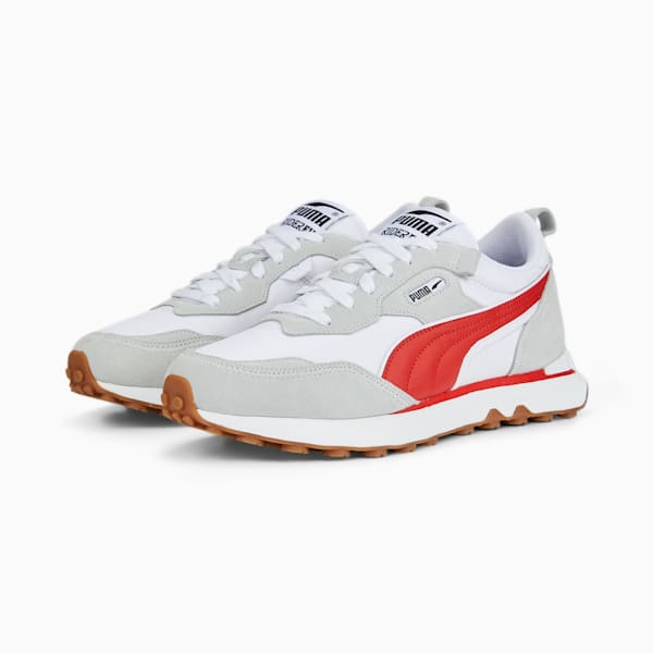 Zapatillas Essentials Rider FV, Puma White-Platinum Gray, large-ARG