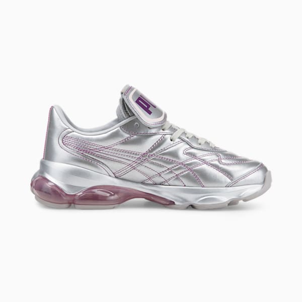 PUMA x DUA LIPA Cell Dome King ML Women's Trainers, Puma Silver-Byzantium-Pink Lady, large-ZAF