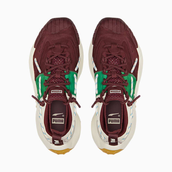 Plexus Retro Sneakers, Aubergine-Marshmallow, large-ZAF