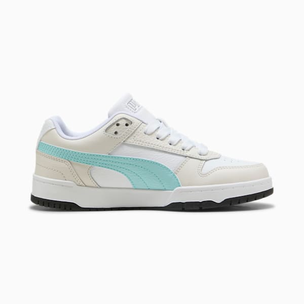 RBD Game Low Sneakers Youth, Vapor Gray-Safe Lake-PUMA White, large-ZAF