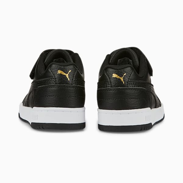 RBD Game Low Sneakers Kids, Puma Black-Puma Black-Puma Team Gold-PUMA White, large-ZAF