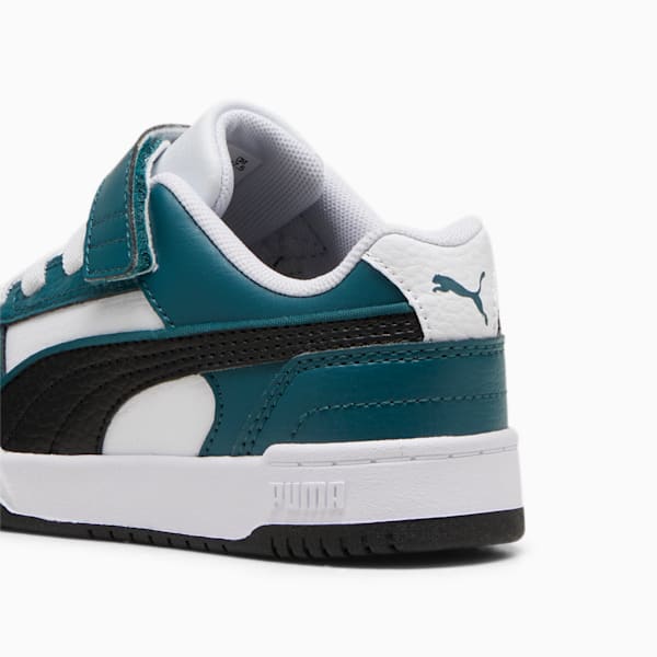 RBD Game Low Sneakers Kids, Cold Green-PUMA Black-PUMA White, large-ZAF