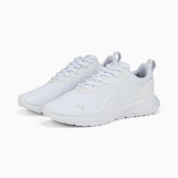 All-Day Active Sneakers Youth, Puma White-Puma White, large-MEX