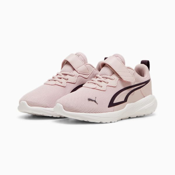 All-Day Active Alternative Closure Sneakers Kids, Mauve Mist-Midnight Plum, large-MEX