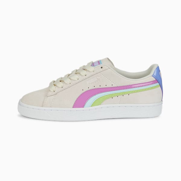 Suede Classic Triplex Sneakers Women, Marshmallow-Puma White, large-ZAF
