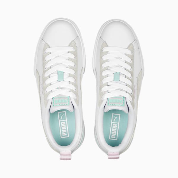 Zapatillas Mayze Mix para mujer, PUMA White-Warm White, large-ARG