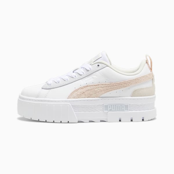 Zapatillas Mayze Mix para mujer, PUMA White-Rosebay, large-ARG