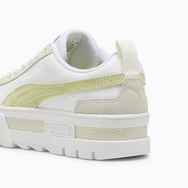 Zapatillas Mayze Mix para mujer, PUMA White-Cool Cucumber, large-ARG
