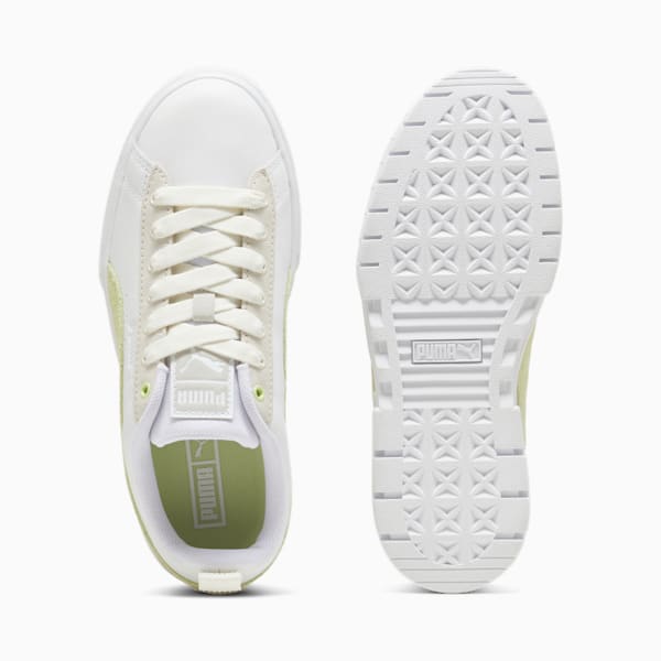 Zapatillas Mayze Mix para mujer, PUMA White-Cool Cucumber, large-ARG