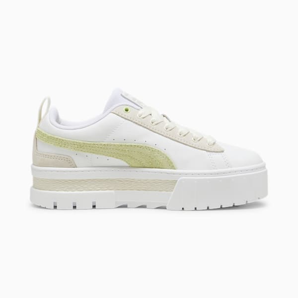 Zapatillas Mayze Mix para mujer, PUMA White-Cool Cucumber, large-ARG