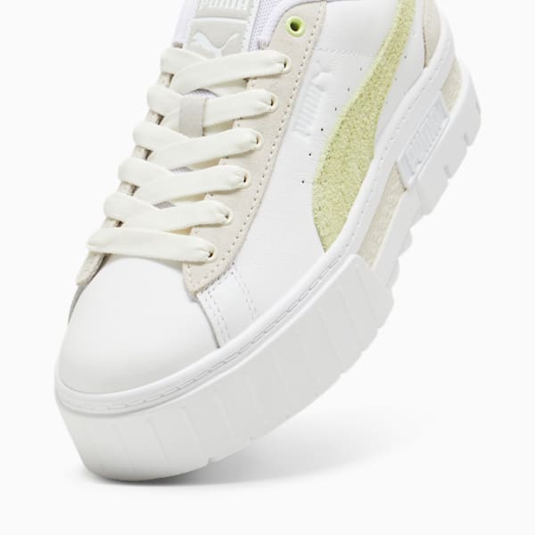 Zapatillas Mayze Mix para mujer, PUMA White-Cool Cucumber, large-ARG