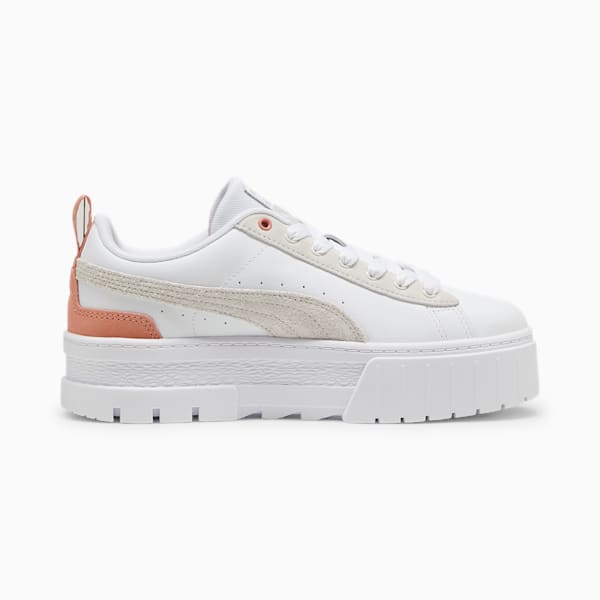 Mayze Mix Sneakers Women, PUMA White-Vapor Gray, large-MEX