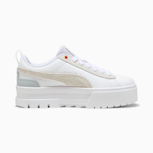 Zapatillas Mayze Mix para mujer, PUMA White-Maple Syrup, large-ARG