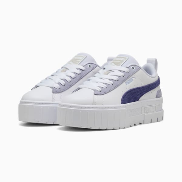 Zapatillas Mayze Mix para mujer, Puma White-Blue Crystal, large-ARG