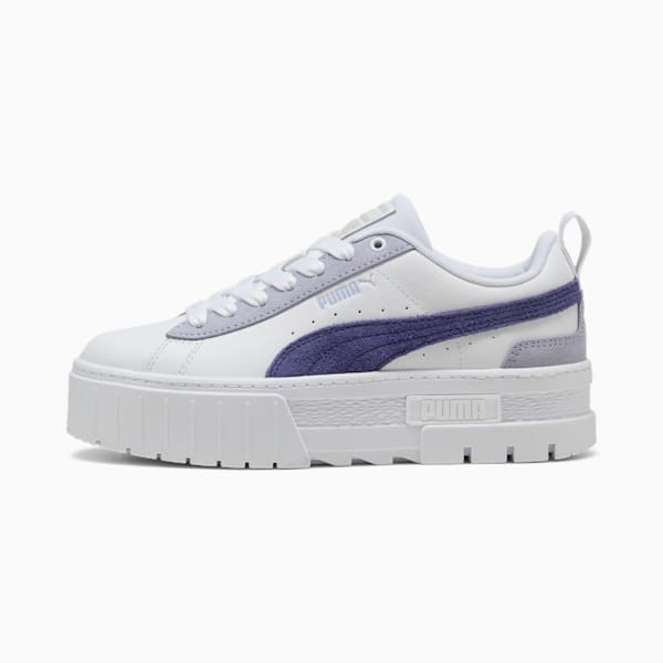 Zapatillas Mayze Mix para mujer, Puma White-Blue Crystal, large-ARG