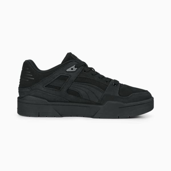 Slipstream Suede Sneakers, Puma Black-Puma Black, large-ZAF