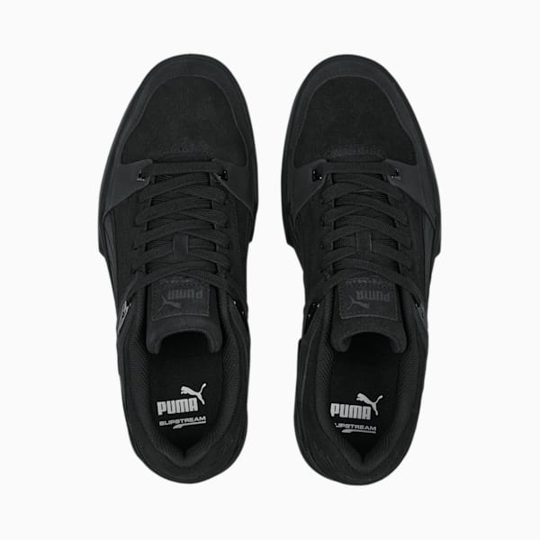 Slipstream Suede Sneakers, Puma Black-Puma Black, large-ZAF