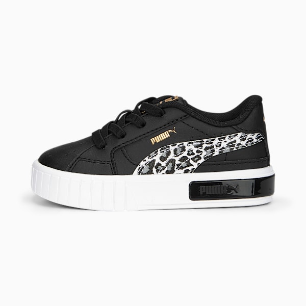 Zapatillas para Bebés Cali Star Wild AC, PUMA Black-Cool Mid Gray, large-ARG