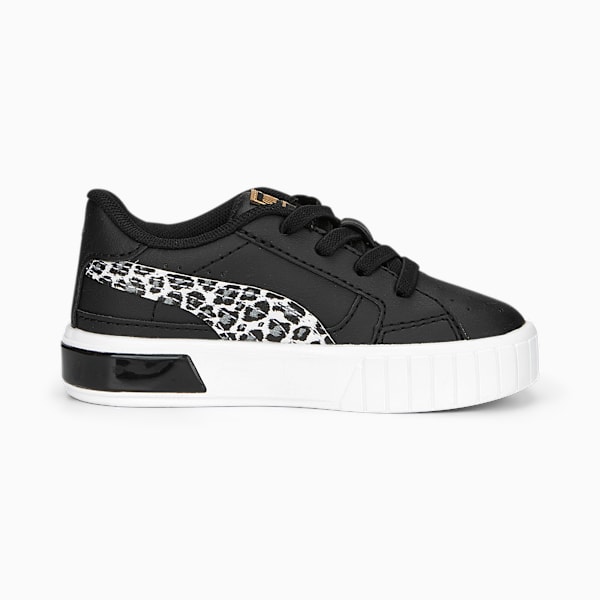 Zapatillas para Bebés Cali Star Wild AC, PUMA Black-Cool Mid Gray, large-ARG