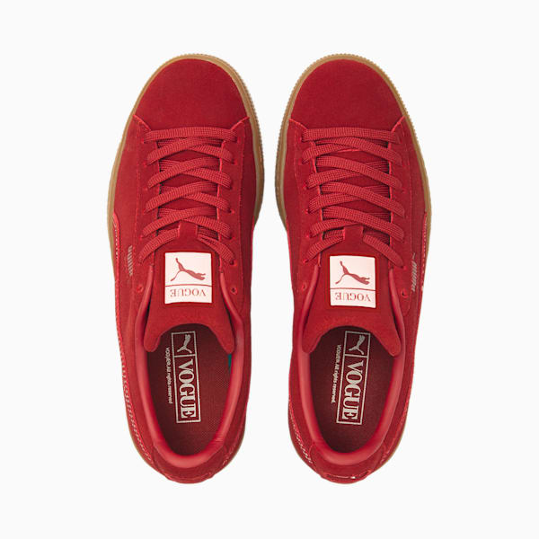 PUMA x VOGUE Suede Classic Sneakers Women, Intense Red-Intense Red, large-ZAF