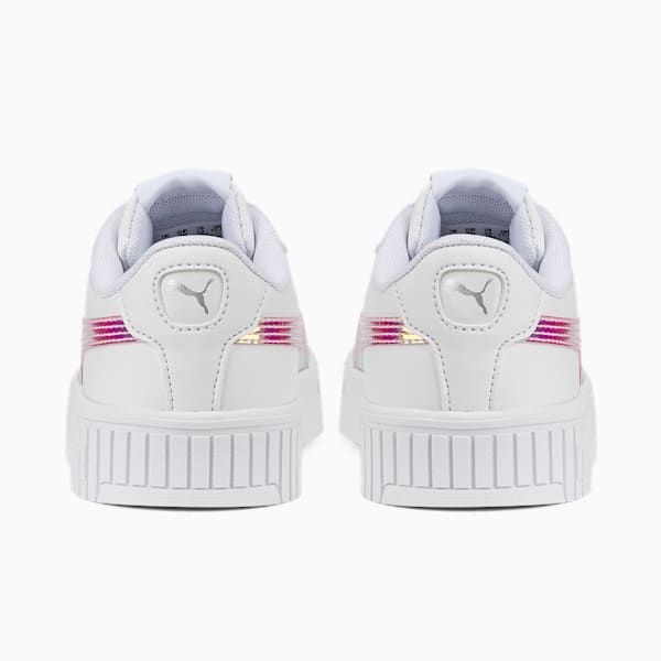 Zapatillas Carina 2.0 Holo para niñas, Puma White-Puma Silver, large-ARG