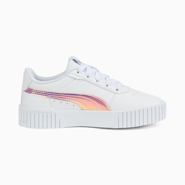 Zapatillas Carina 2.0 Holo para niñas, Puma White-Puma Silver, large-ARG