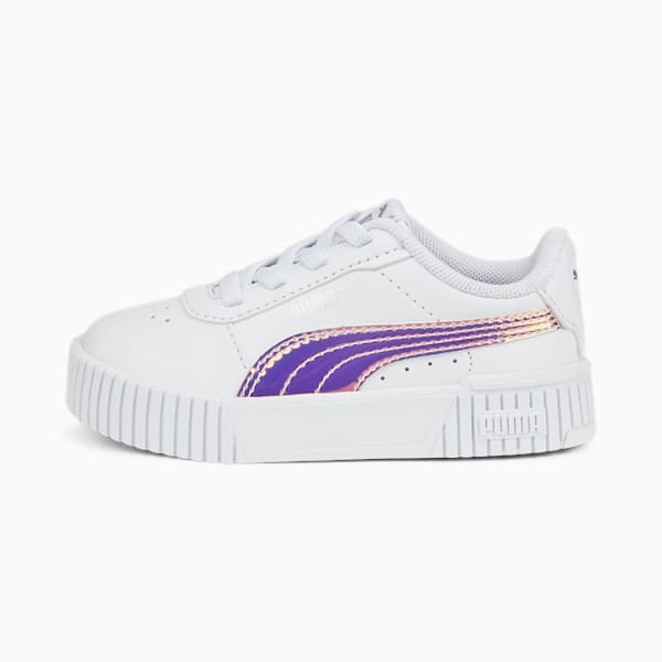 Zapatillas Carina 2.0 Holo para infantes, Puma White-Puma Silver, large-ARG