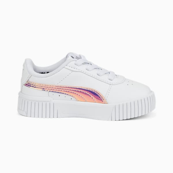 Zapatillas Carina 2.0 Holo para infantes, Puma White-Puma Silver, large-ARG