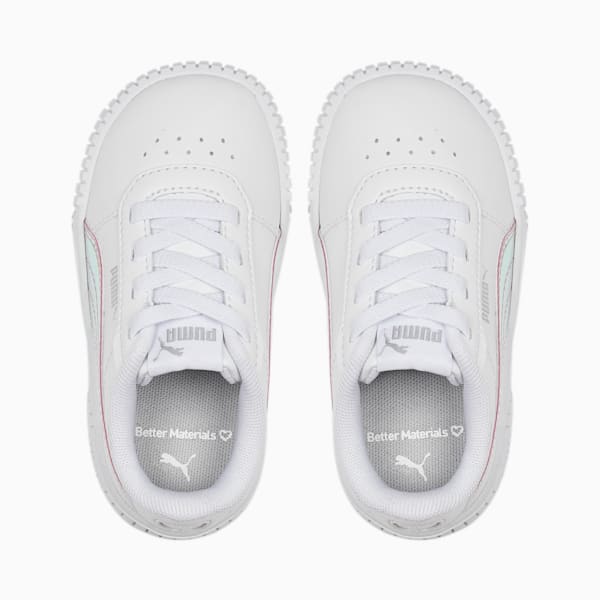 Zapatillas Carina 2.0 Holo para infantes, Puma White-Puma Silver, large-ARG